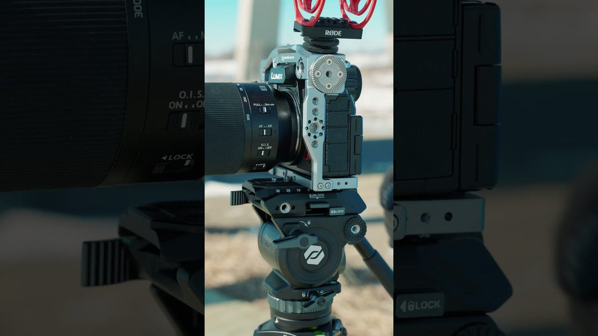 FotoPro Origin O-9 + MH-12 Professional Fluid Head Tripod