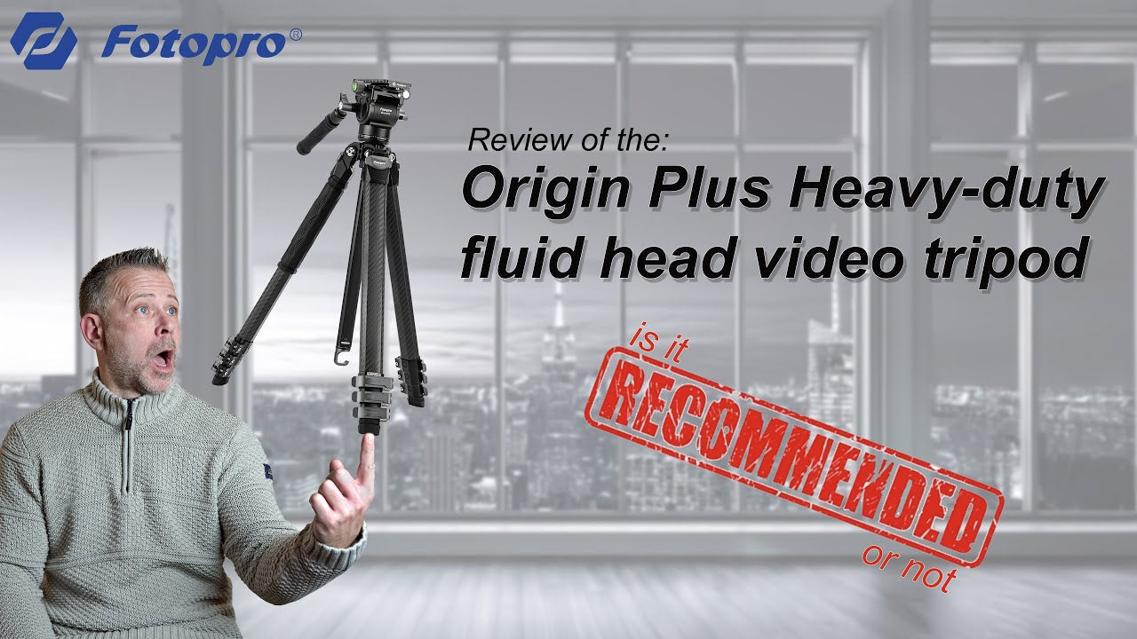 Review of Fotopro SUPER lightweight Origin Plus Video Tripod