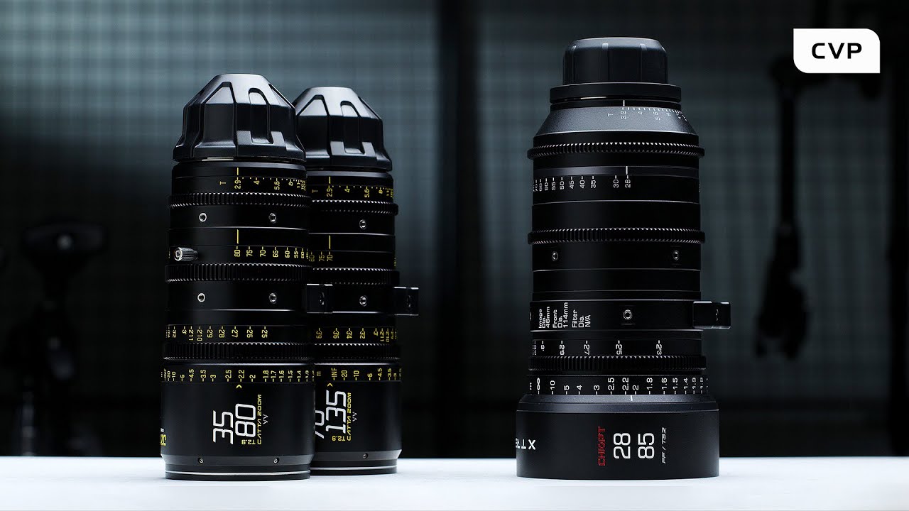 Full Frame Cine Zoom Shootout! - Chiopt XTREME 28-85mm T3.2 vs DZO Catta Ace 35-80mm & 70-135 T2.9!