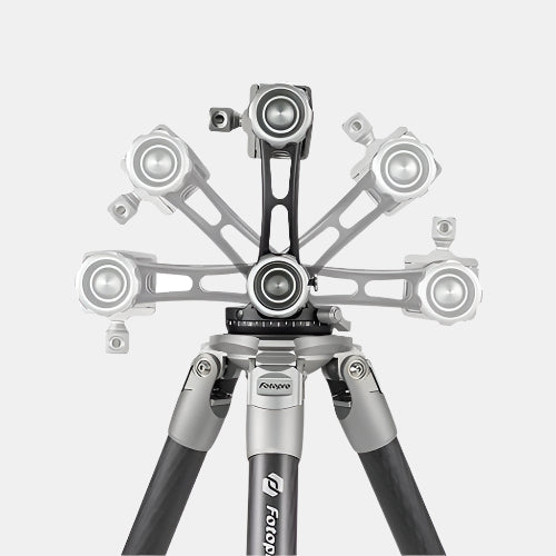 Aluminum gimbal head e-9h for any direction