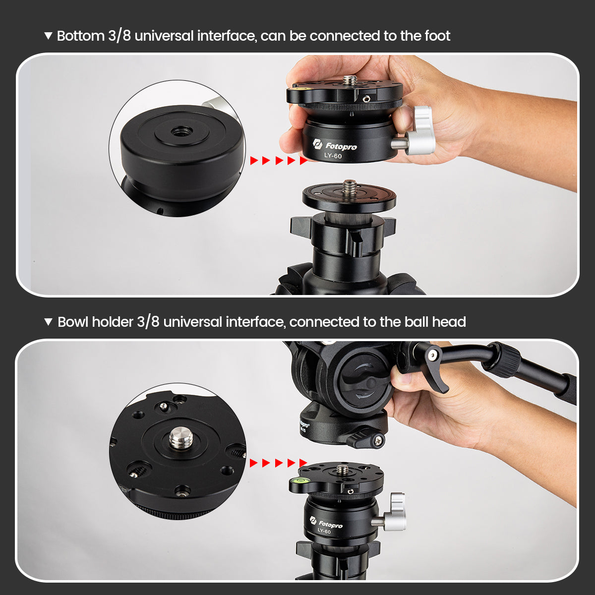 LY-60 Mini Leveling Base