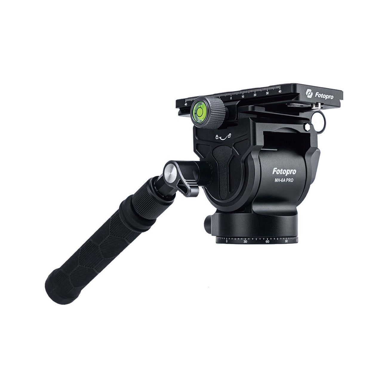 MH-6A Pro fluid video head with handle