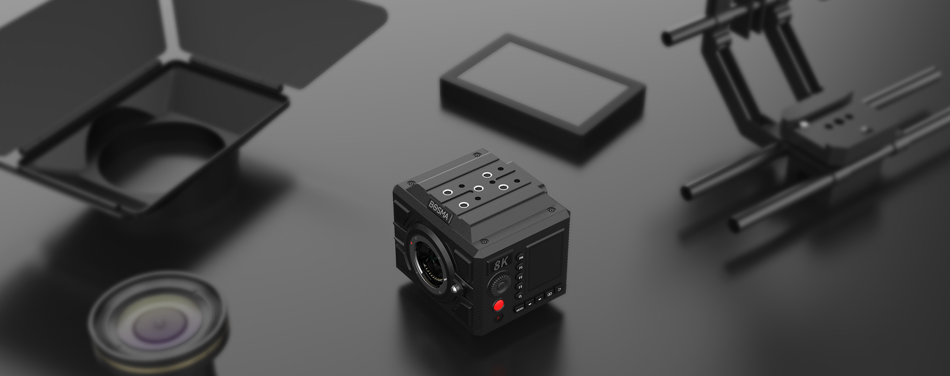 Bosma 8K Camera G1 Pro for professional filmmaking. High-resolution cinema camera ideal for 8K video production, commercial shoots, and cinematic storytelling.