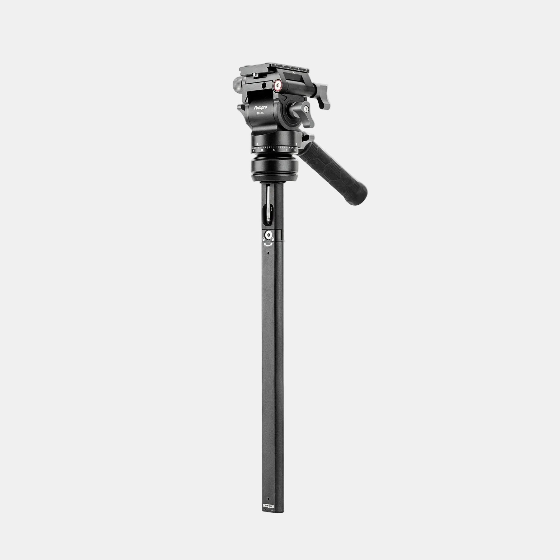 Fotopro Origin series travel tripod with detachable center column for low-angle and ground-level shooting, perfect for macro, landscape, and creative photography with excellent portability.