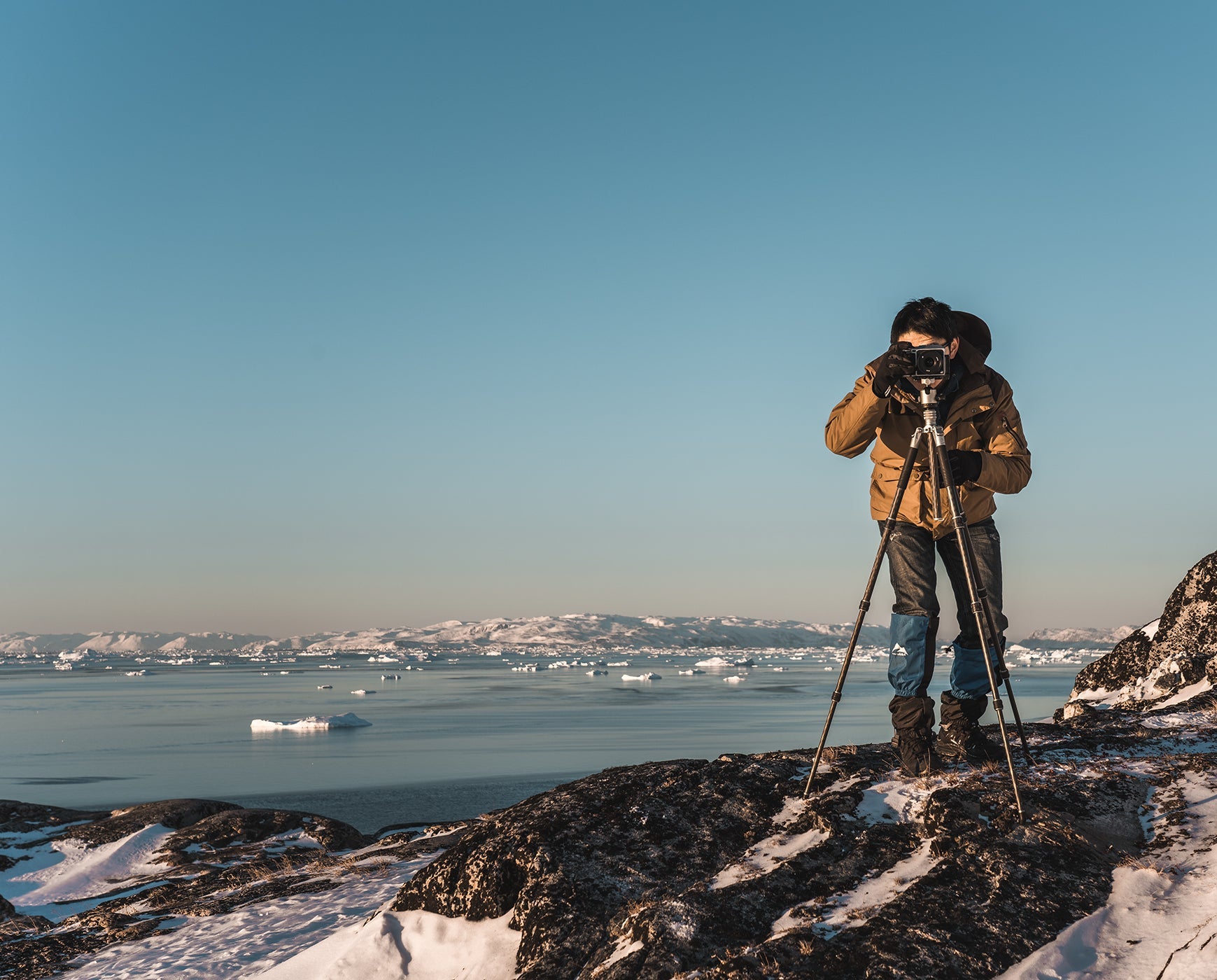 Outdoor photography tripod lineup from Fotopro, featuring the rugged and weather-resistant T-ROC Series including T-ROC One, T-ROC Plus, and T-ROC Max models, ideal for shooting in snow, desert, mountains, and harsh environments.