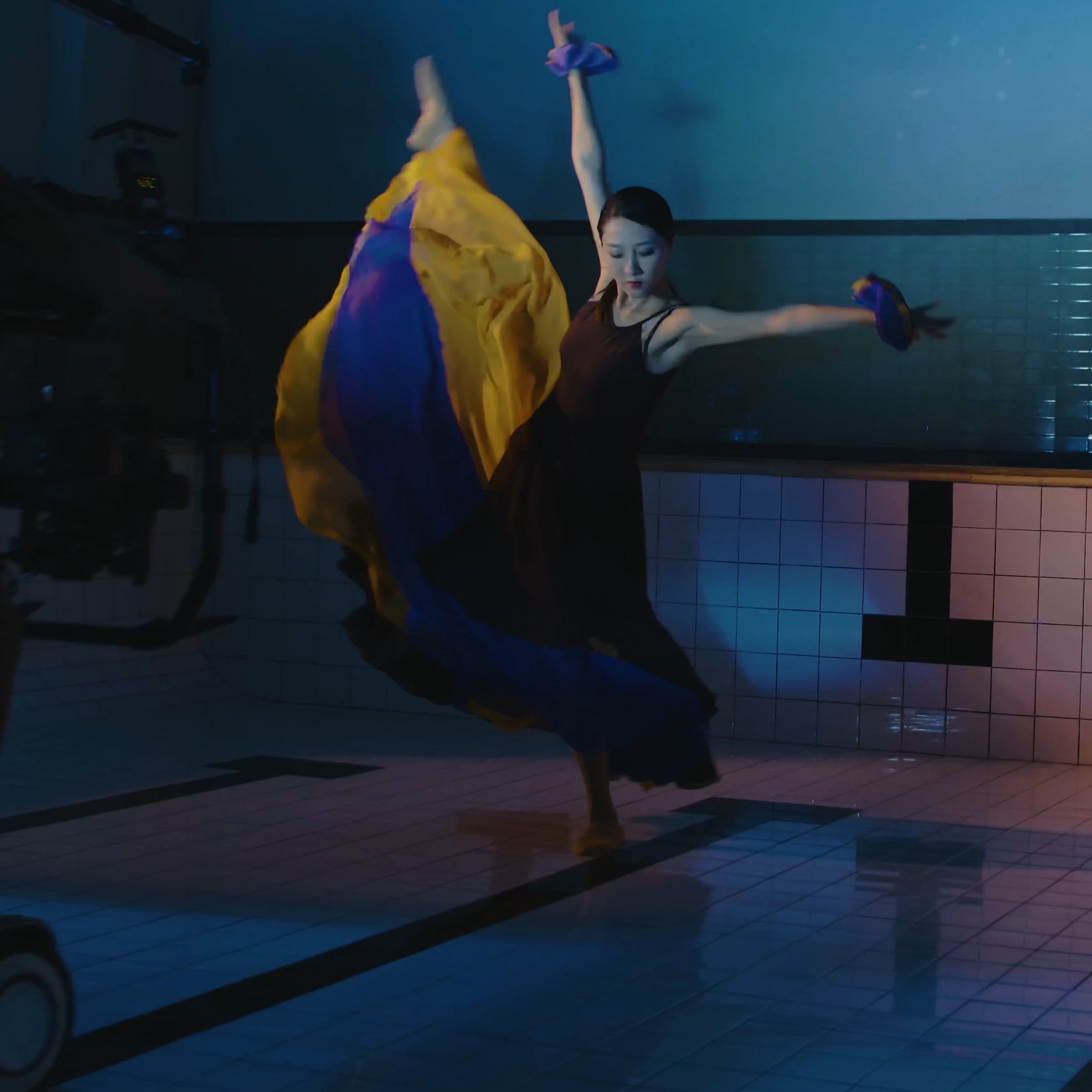 Load video: Bosma G1 Pro 8K cinema camera sample footage of a dancer captured at 30fps, showcasing vivid costume colors, detailed facial expressions, and precise motion capture during both fast and slow dance movements. Ideal for videography, artistic filmmaking, commercials, and creative storytelling projects where motion and emotion must be captured with clarity.