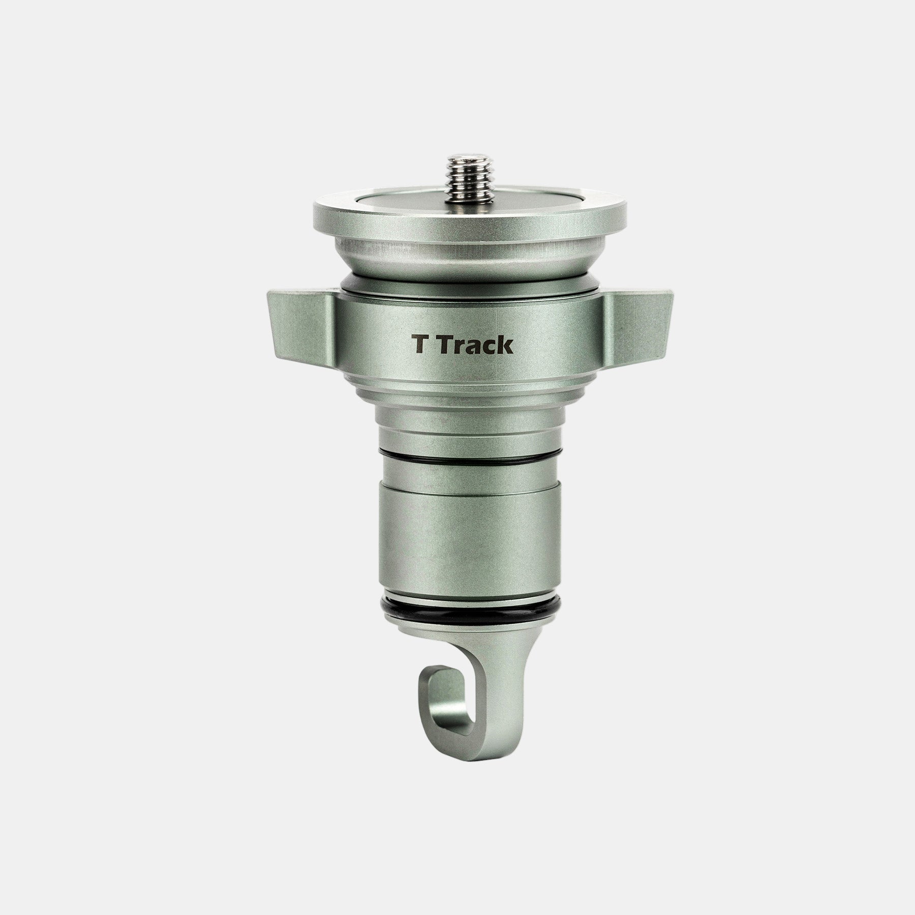 Fotopro Pantour T1 Plus carbon fiber travel camera tripod with T-Track basic center column featuring a built-in leveling bowl for fast horizontal adjustments. Ideal for videographers, panoramic photography, and quick setup on uneven terrain. 32mm leg diameter, ultra-stable, and high-load capacity.