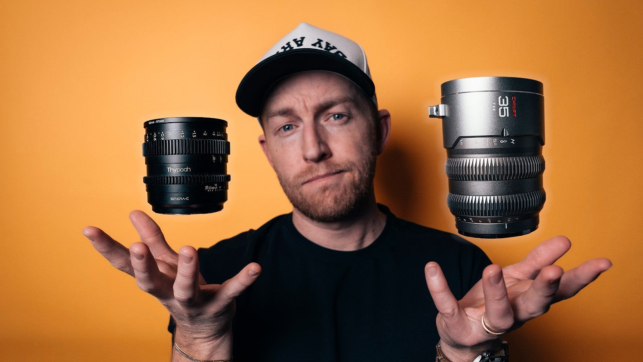 The Best Mirrorless Cine Lens? Chiopt Aura vs Thypoch Simera C