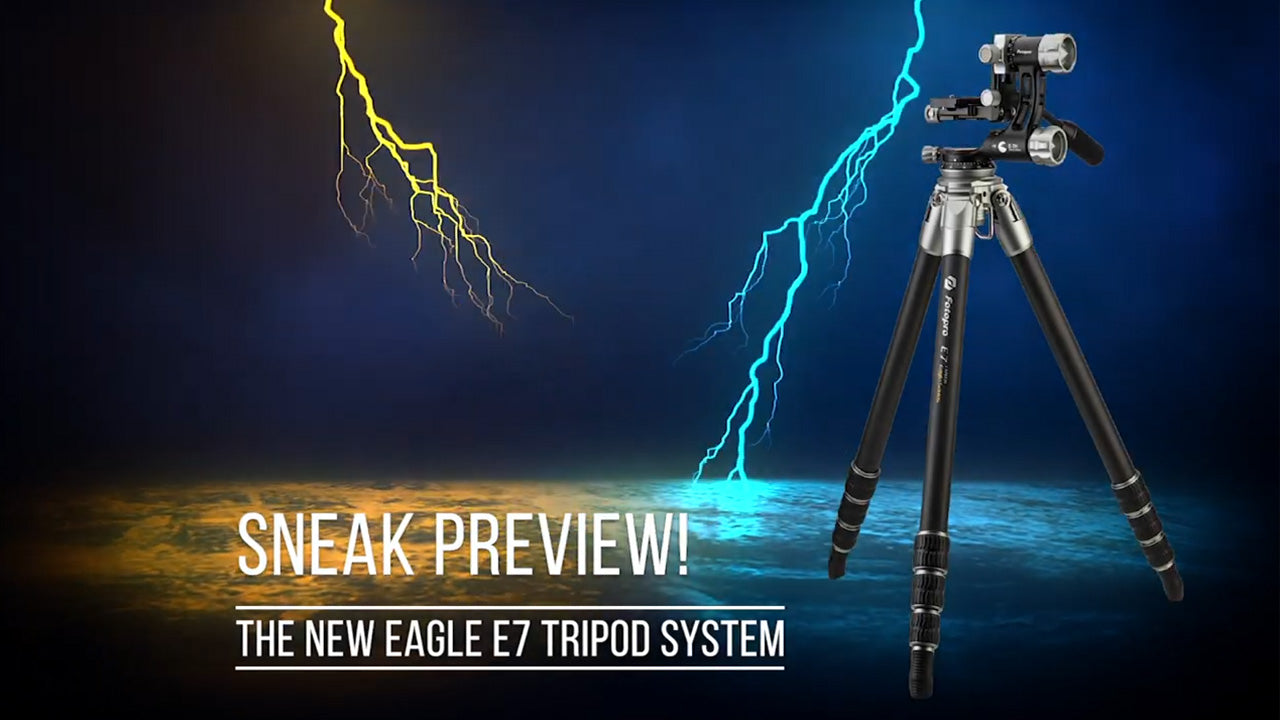 Sneak Peek at the New FotoPro E7 Eagle Tripod System!