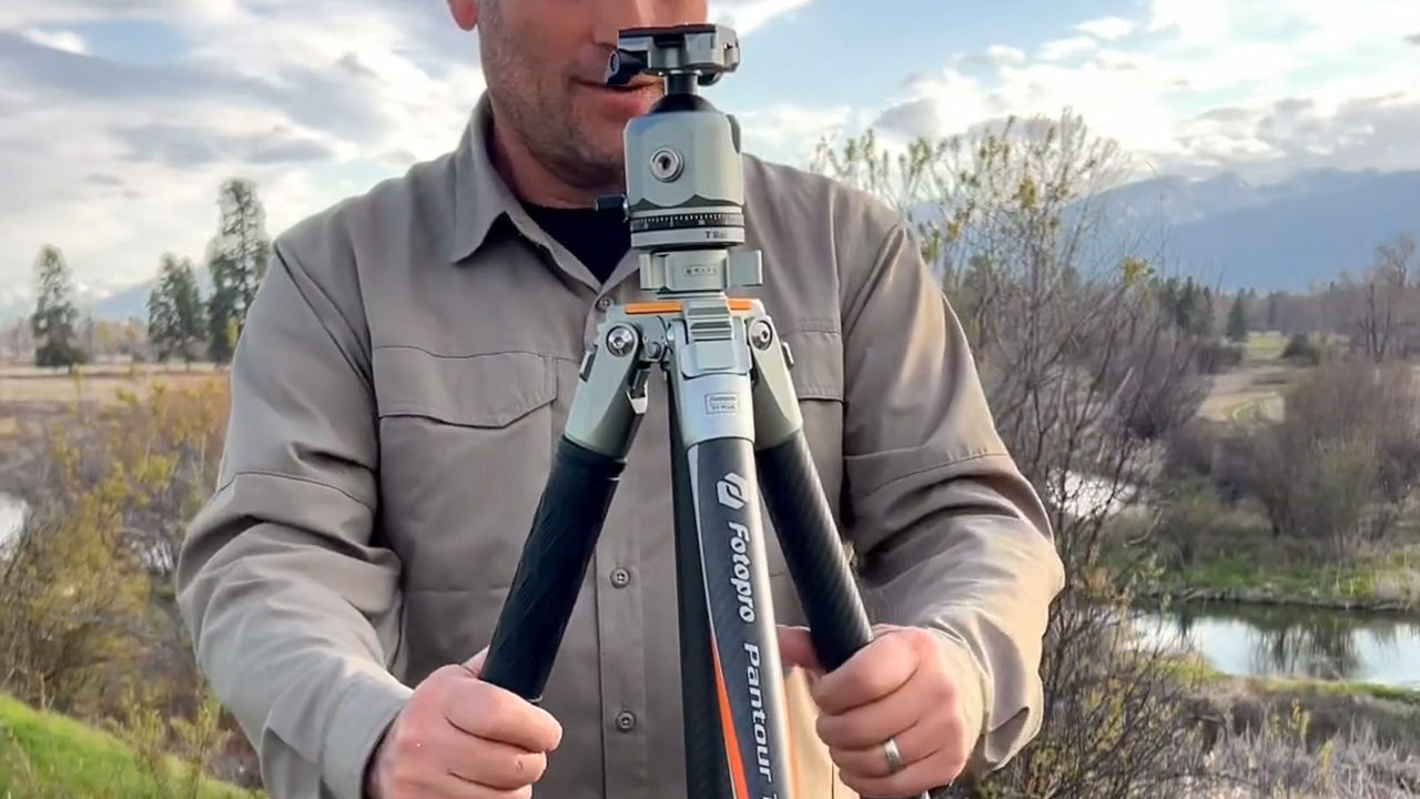 First look • Fotopro Pantour Series T1Plus • Tripod