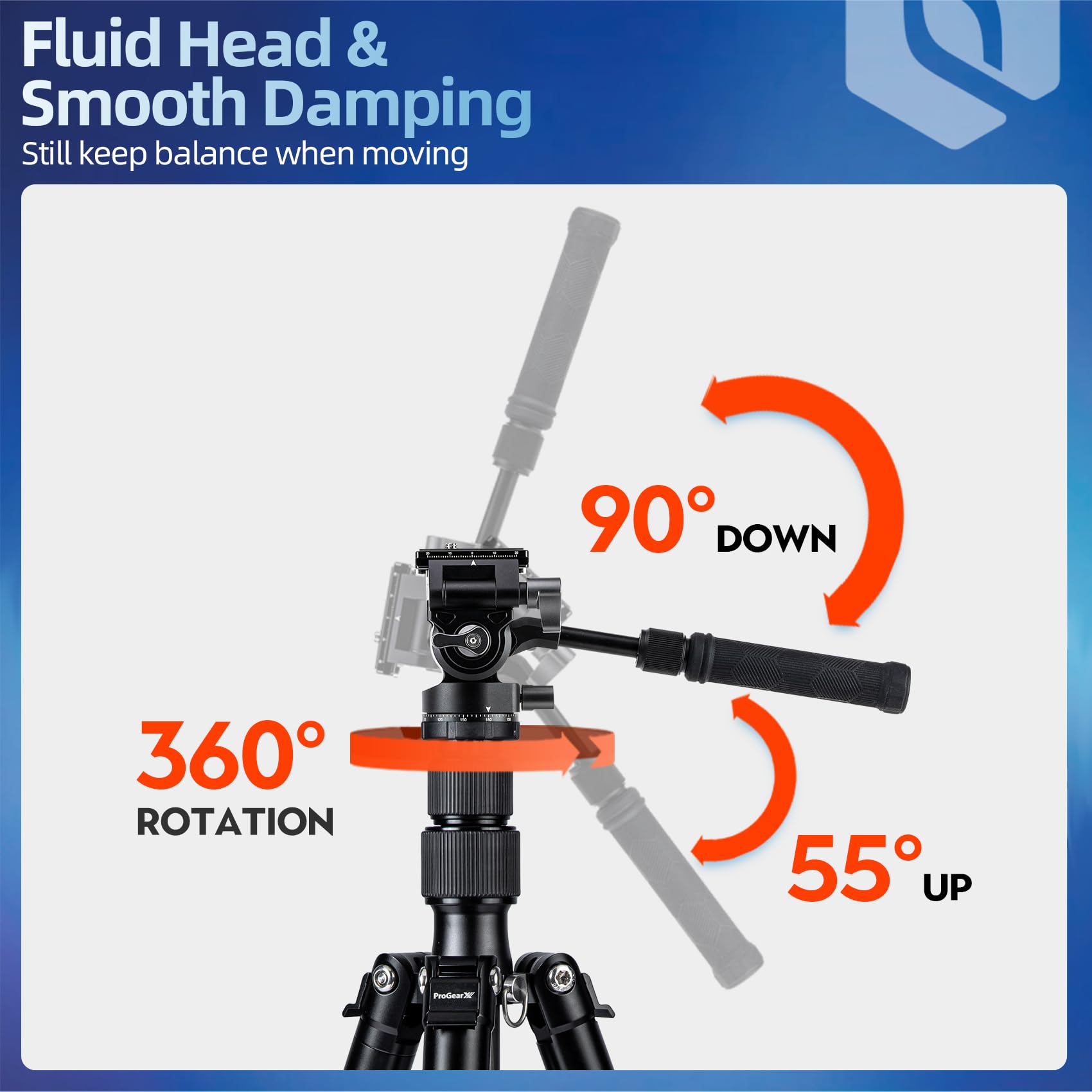 MH-4A Portable Fluid Video Head