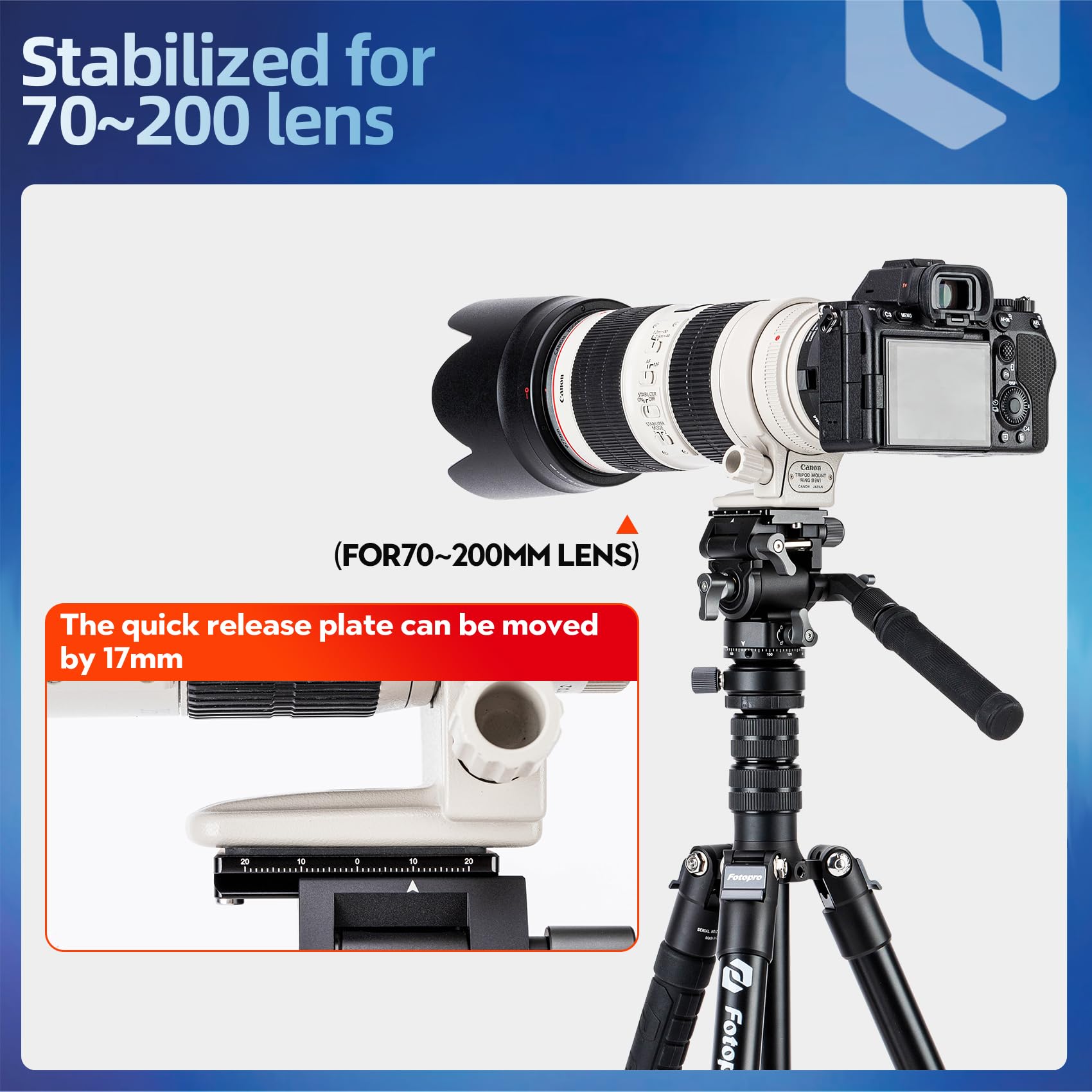 MH-4A Portable Fluid Video Head