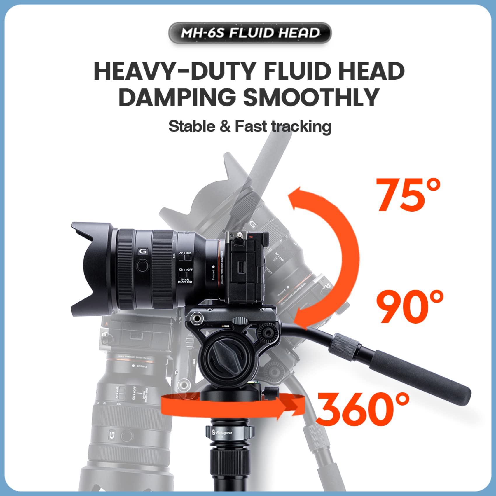 MH-6S Fluid Video Head