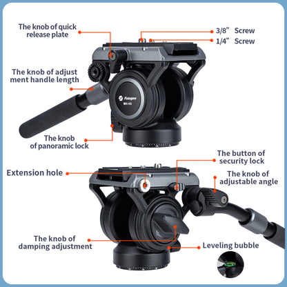 MH-6S Fluid Video Head