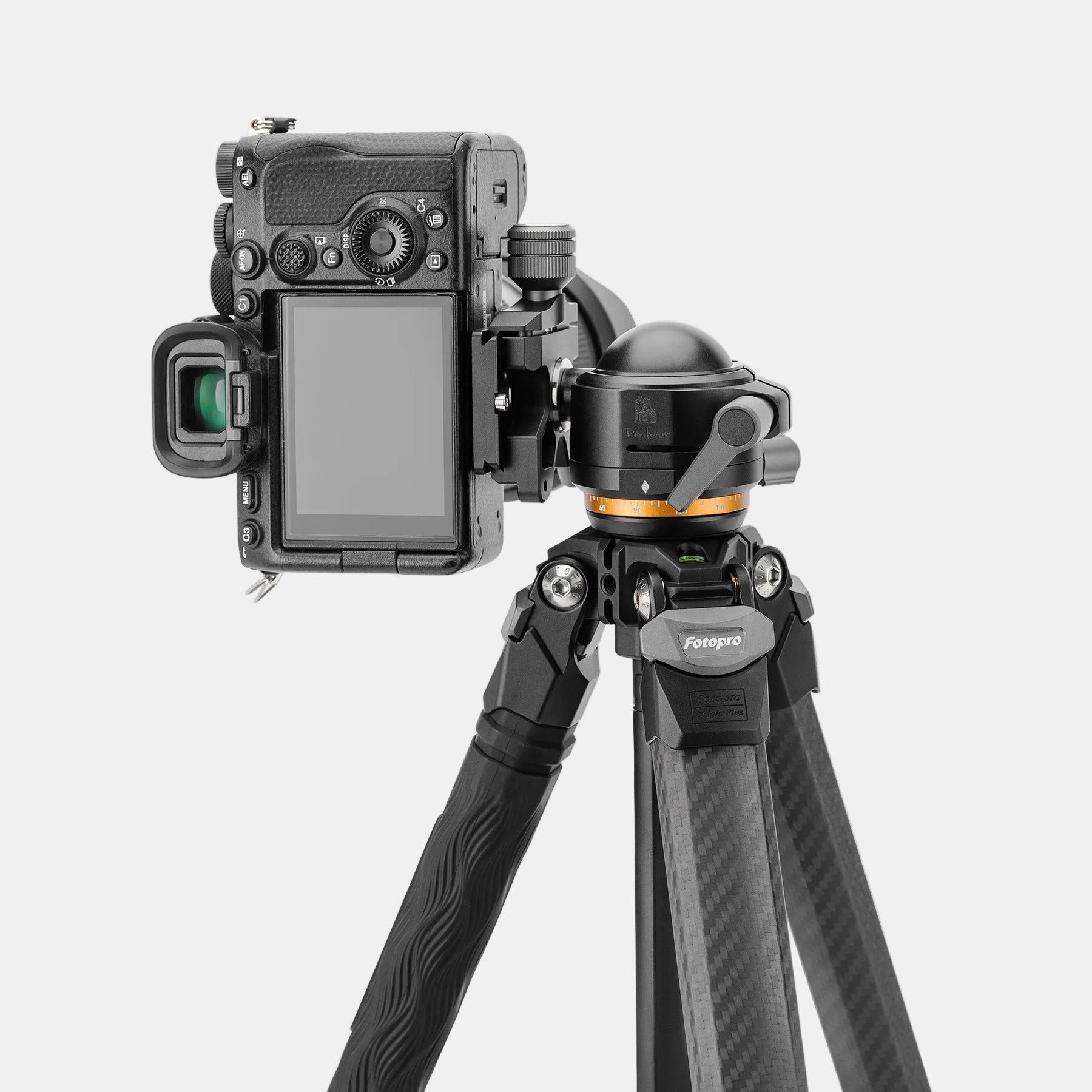 Fotopro Origin Plus | Non-Round Carbon Fiber Tripod for Travel