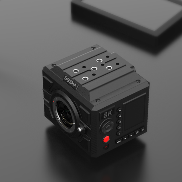 Bosma G1 Pro 8K Cinema Camera with precision lens showcasing the robust body, perfect for professional filmmakers.