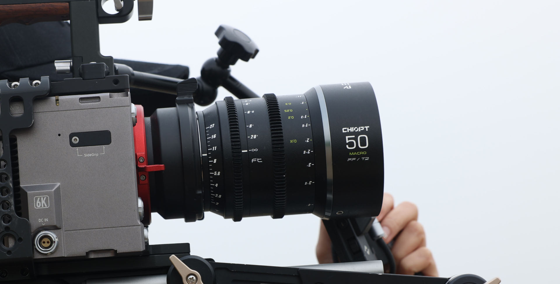 CHIOPT SLASHER Macro Prime 5レンズベースキット PL CHIOPT SLASHER Macro Prime 5-Lens Base Kit (ARRI PL) CH-SL-BASE5
