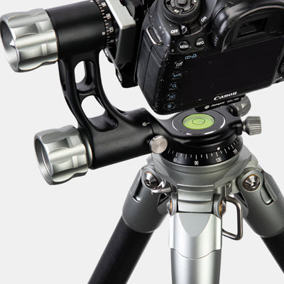 Fotopro eagle series E7 carbon fiber tripod with maximum height of 64 inches (161cm) and 10kg (22 lbs) load capacity, supporting heavy long lenses, DSLRs, and professional camera setups for stable bird and wildlife photography.