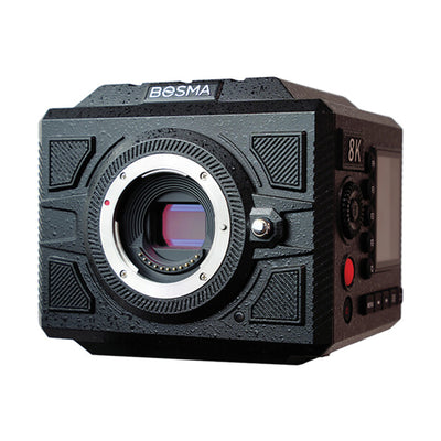 Professional 8K cinema camera Bosma G1 Pro, UHD video camera for filmmakers, cine camera with 8K resolution, high dynamic range, compact body, and manual control, ideal for professional video production, commercial filmmaking, and high-end cinematography.